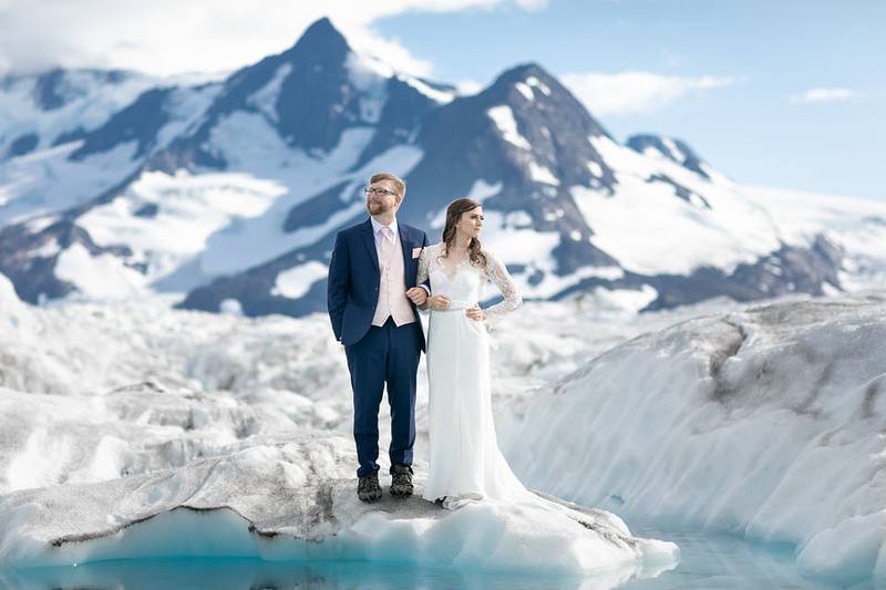 Glacier Wedding In Alaska