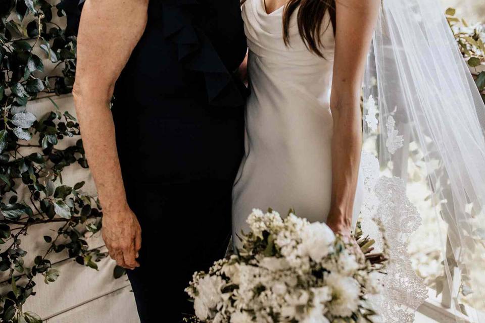 Bride and Mom