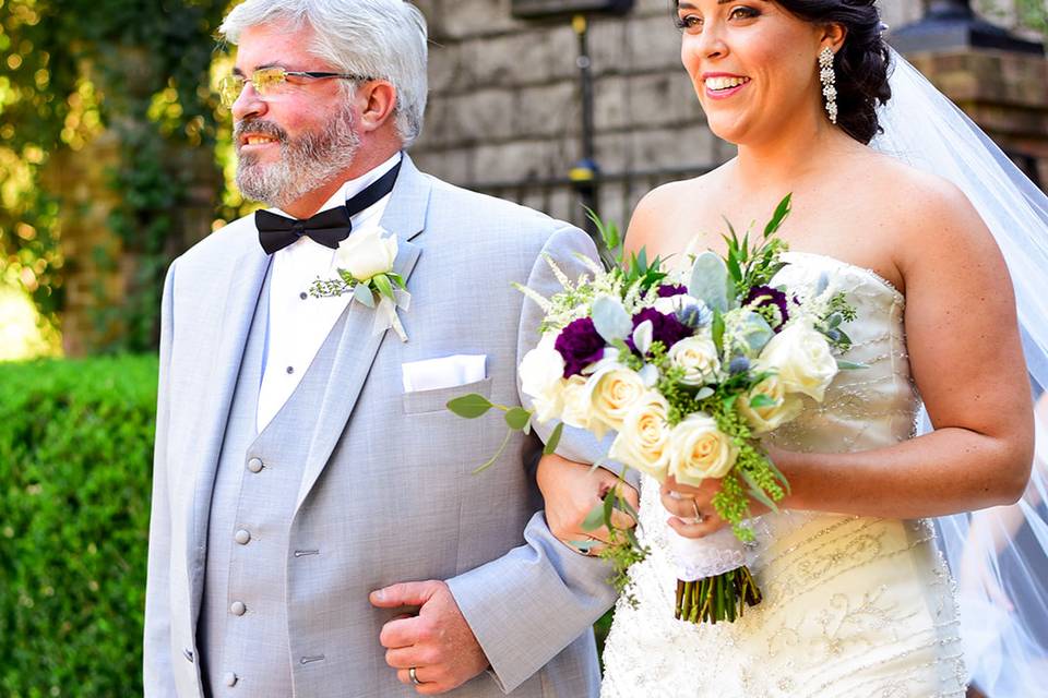 Walking down the aisle