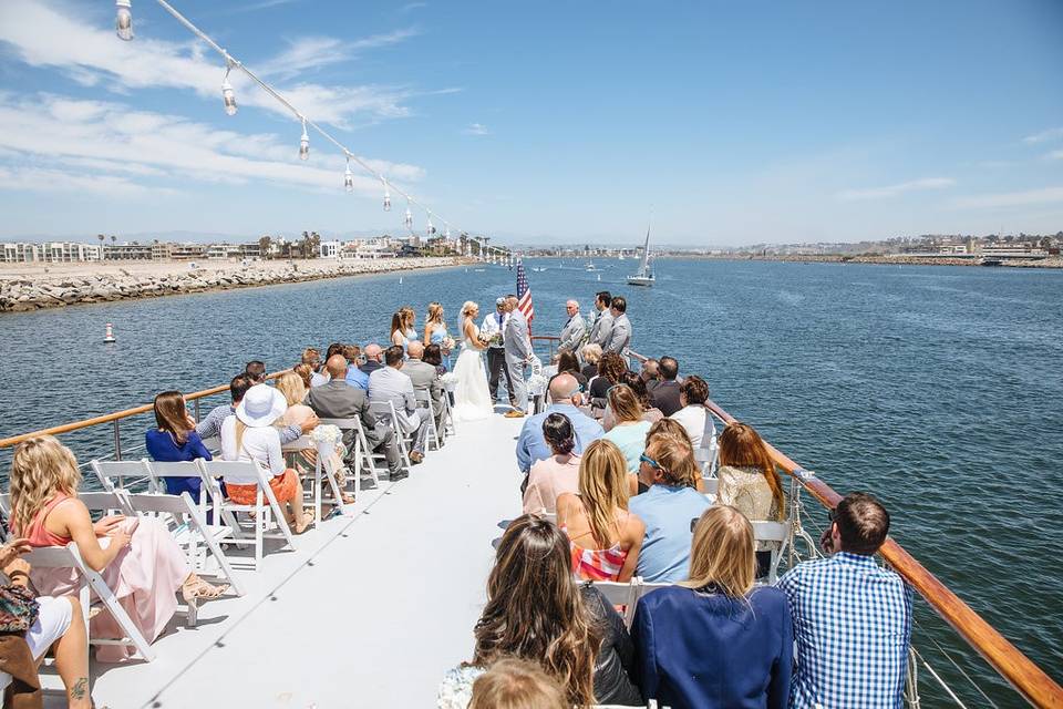 Los Angeles Yacht Wedding