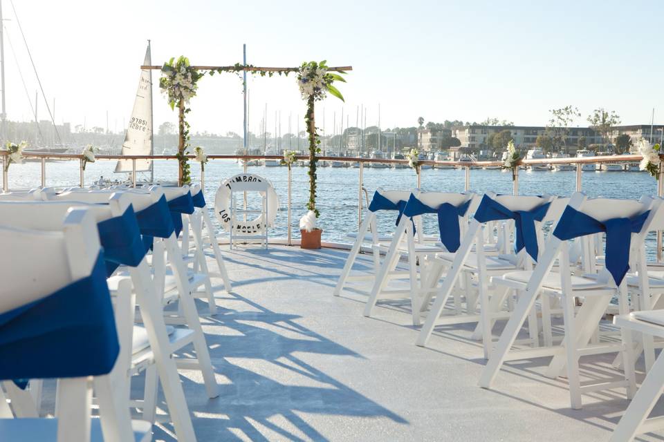 Los Angeles Yacht Wedding