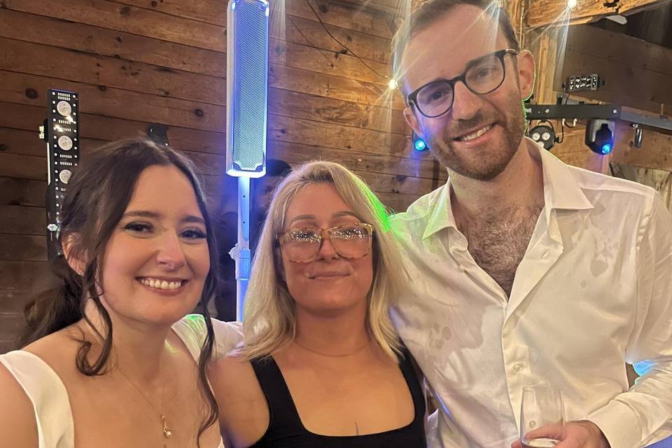DJ Alissa and her couple
