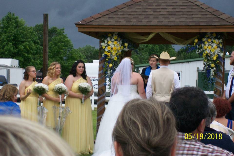 Gazebo wedding