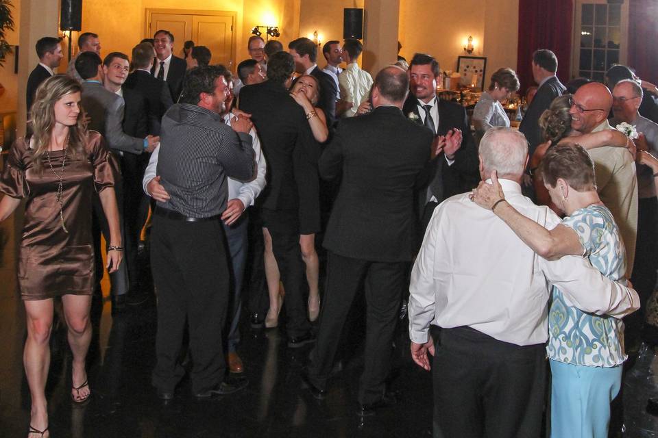 It's uncommon for me to have more than one or two slow dances the entire night, but the guests loved 'em!