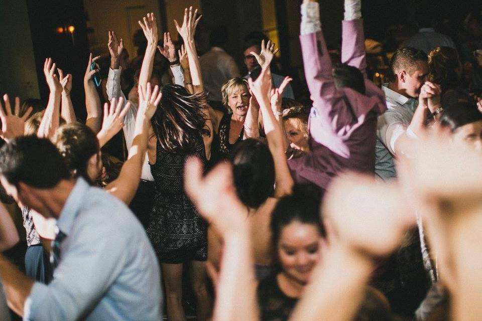 DJ Drew with Songstruck helps couples create insane dance parties at weddings.