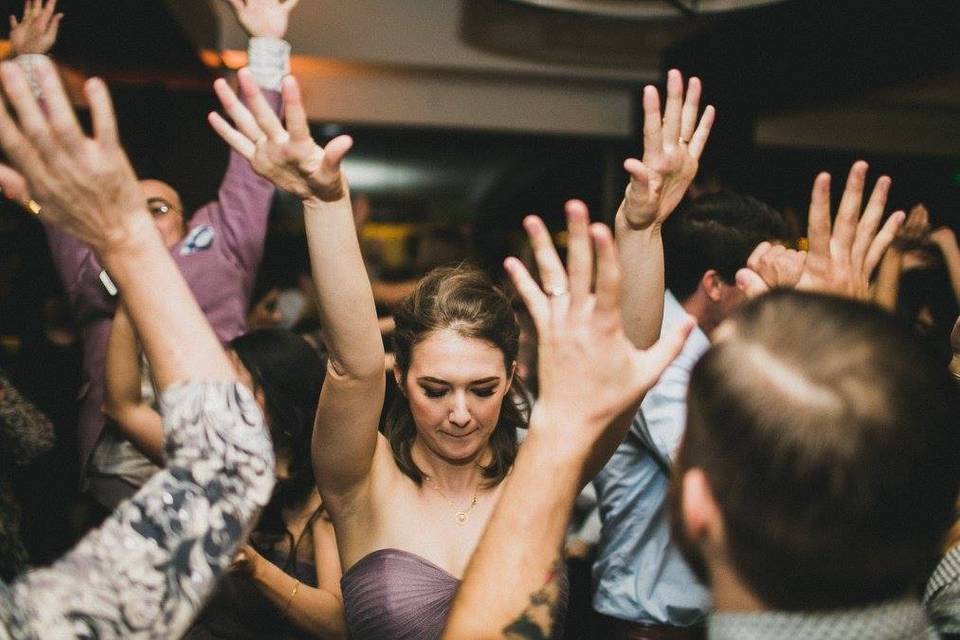 DJ Drew with Songstruck helps couples create insane dance parties at weddings.