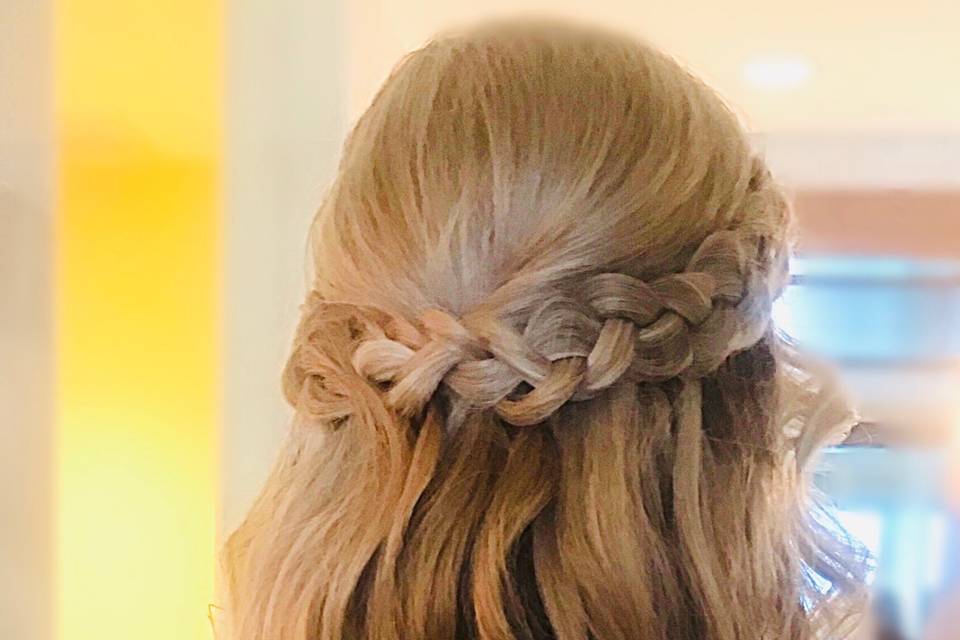 Braided Half up