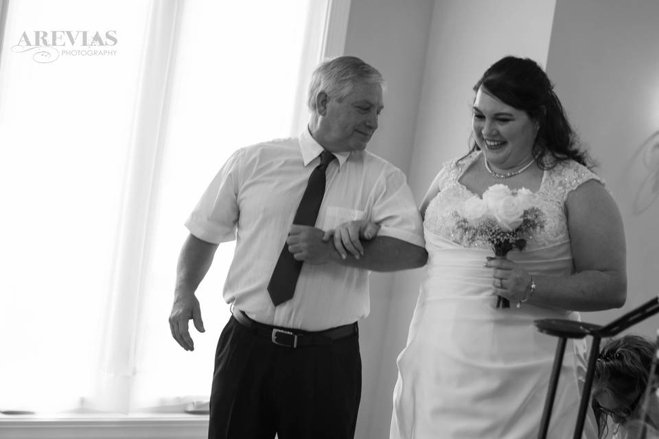 Father and bride | Hickory, NC