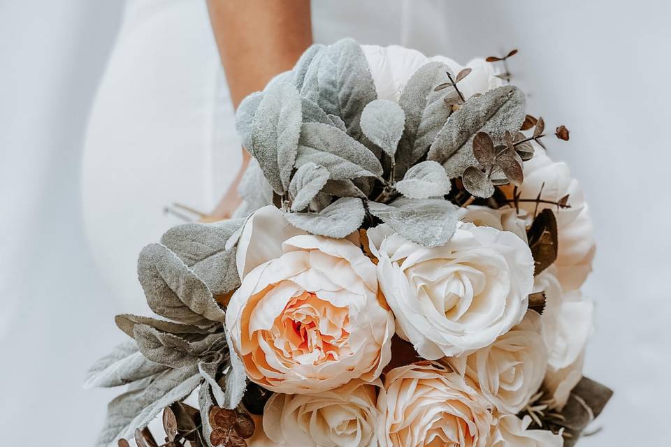 Bridal boho bouquet