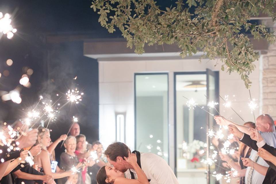 Sparkler Send Off