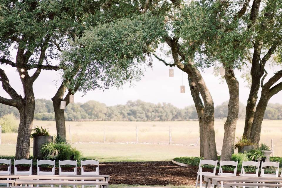 Tented Cocktail Reception