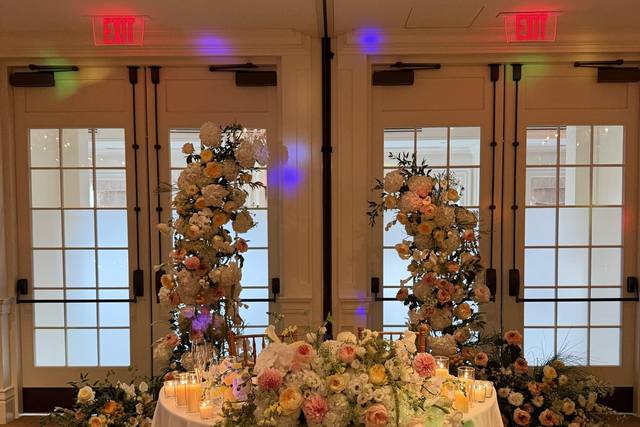 Flowers arch