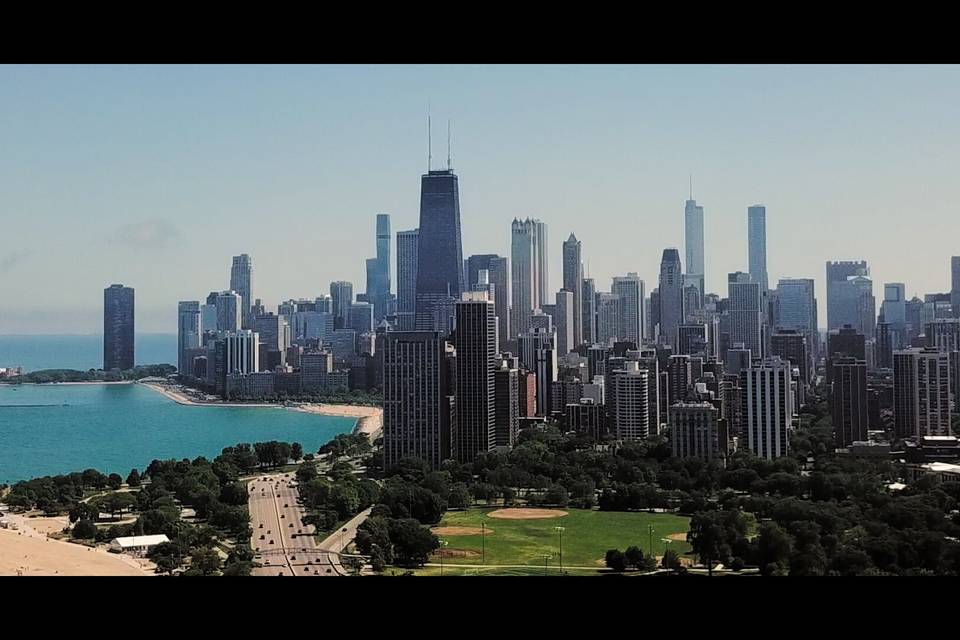Stunning Chicago skyline
