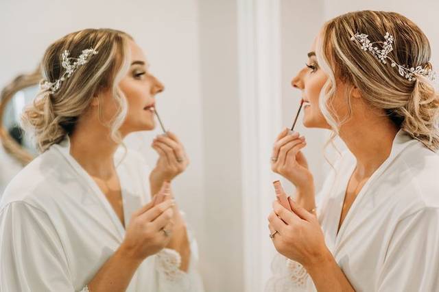 Bridal Hair w/ hair piece