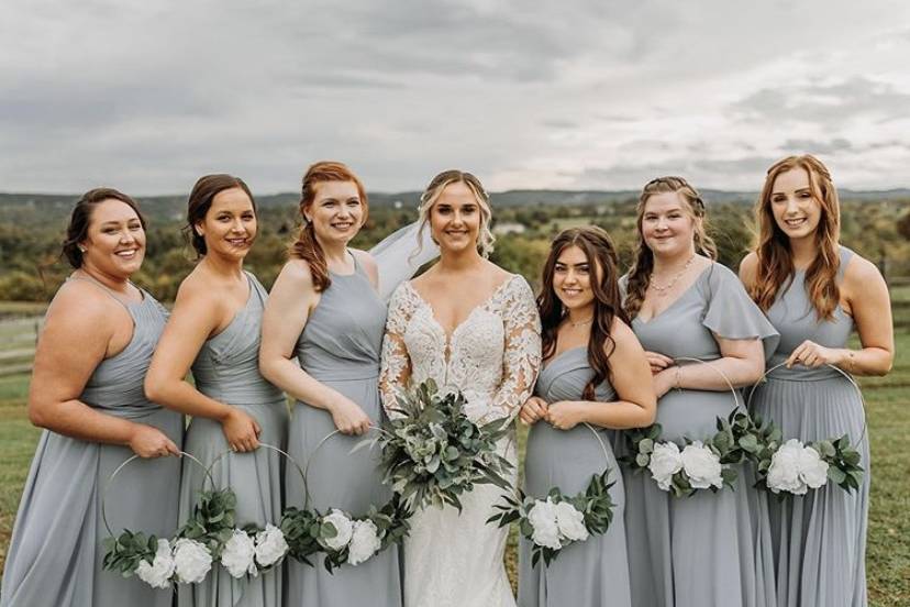 Bridesmaids' Upstyle/Downstyle