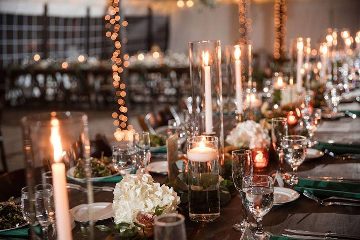 Taper Candle Head Table