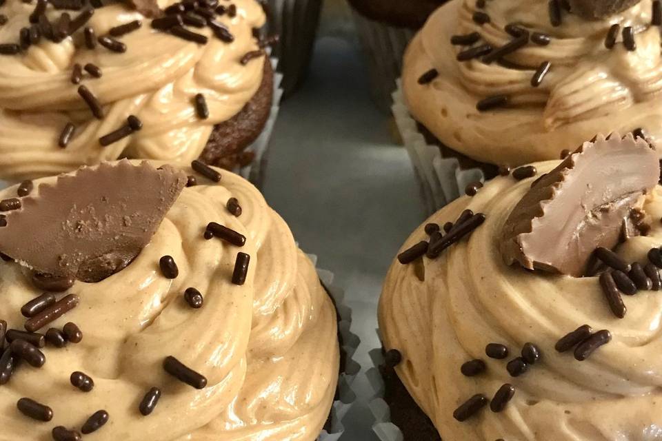 Peanut Butter Cupcakes