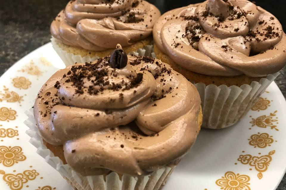 Chocolate swirl cupcakes