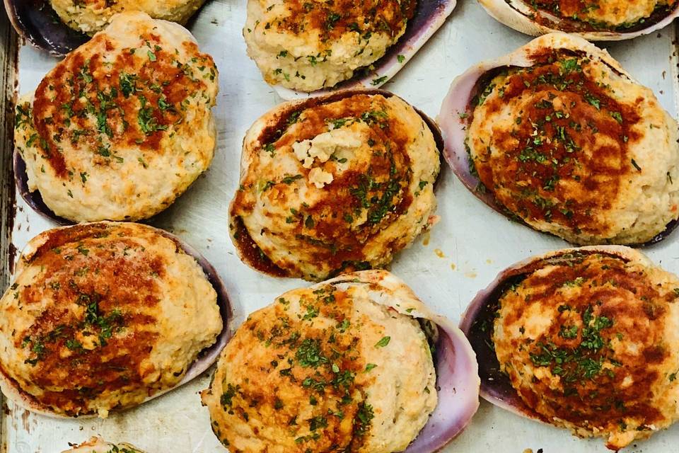 Stuffed quahogs