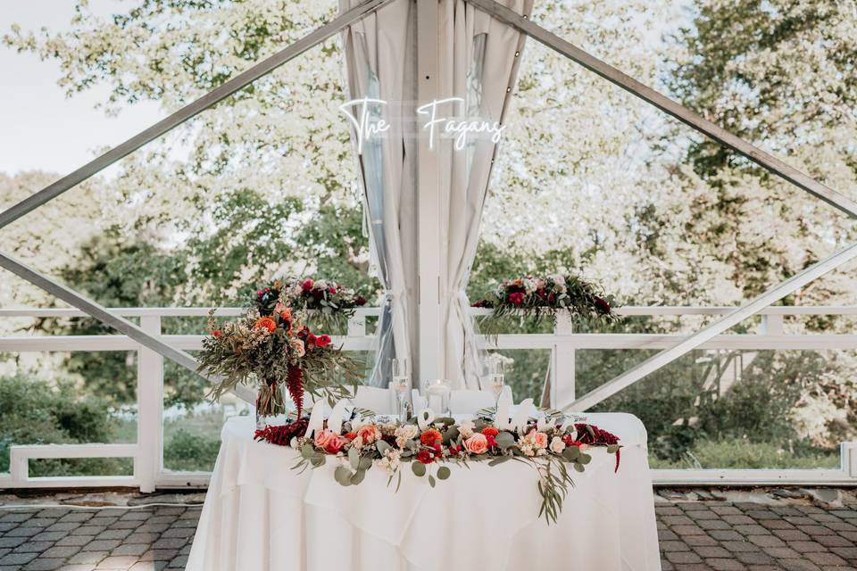 Sweetheart Table