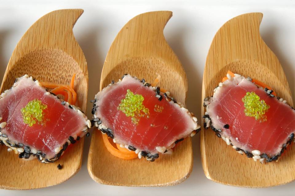 Pan-seared Tuna Passed App