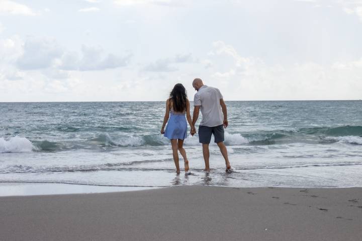 Beach walk