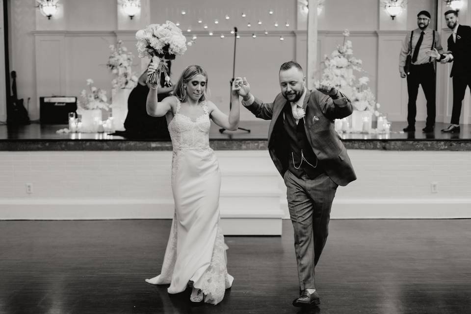 Dancing down the Aisle