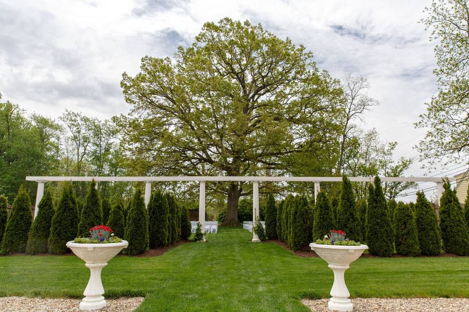 Our Outdoor Ceremony Space
