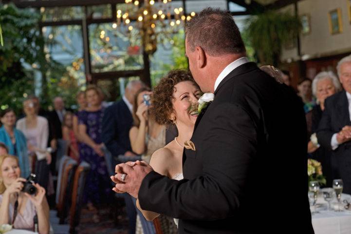 Dancing in the conservatory