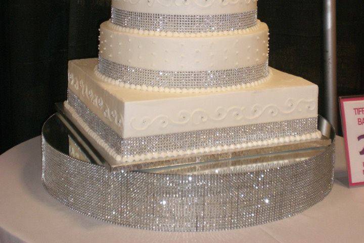Fancy wedding cake