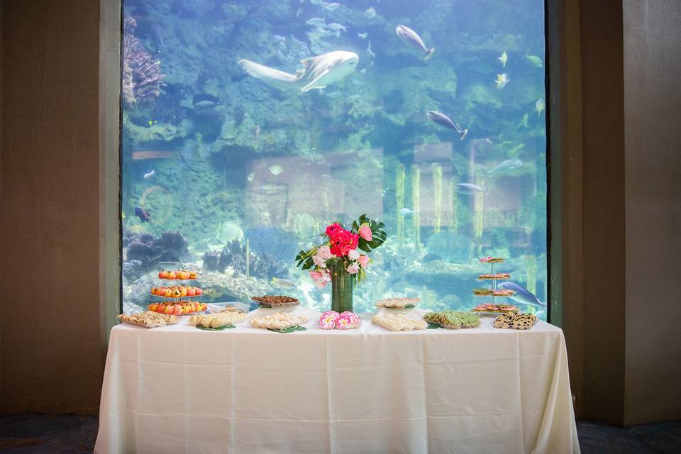 PPG Aquarium reception event