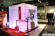 Enclosed LED lit booth!