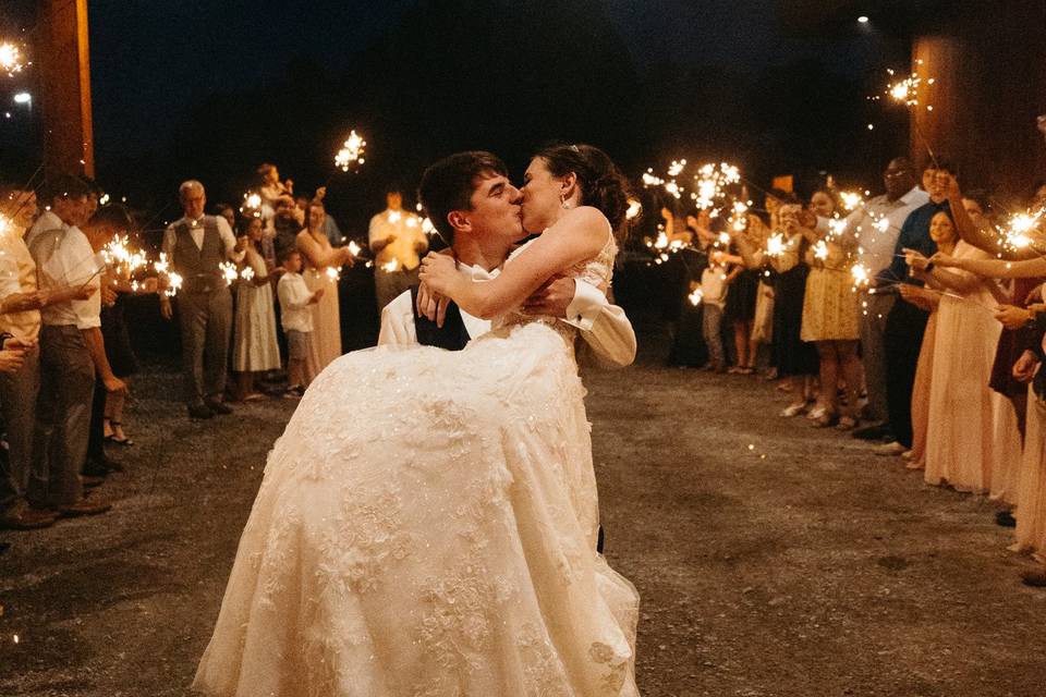 Sparkler Send Off