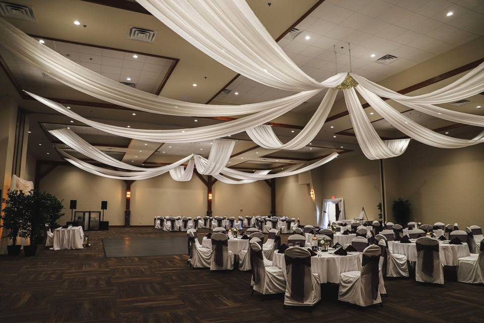 Ceiling Drapery