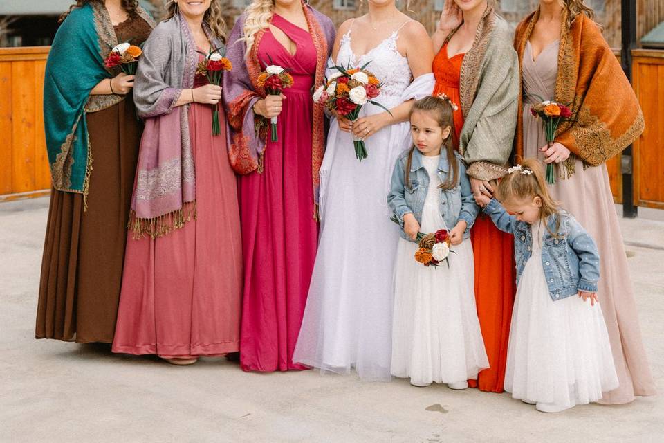 Deck Wedding Photo