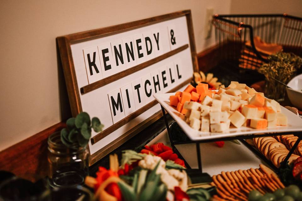 Bridal Suite Charcuterie Board
