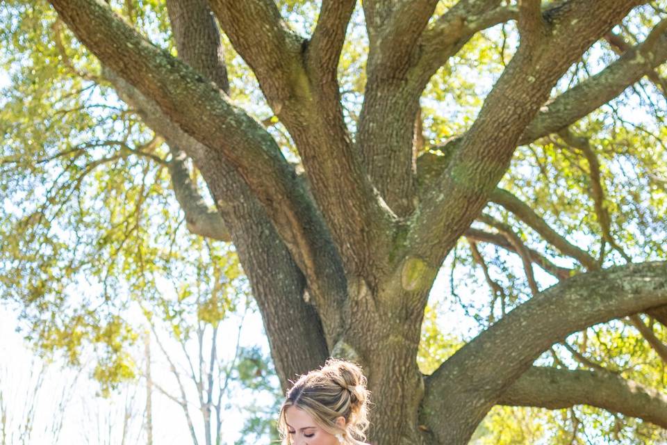 Garden Bridal Portraits