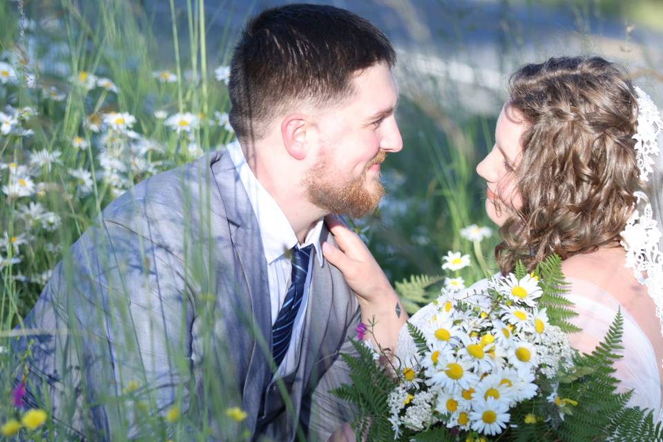 Surrounded By Flowers