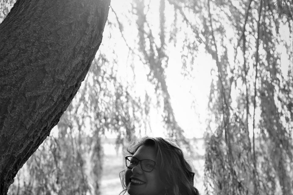 Angel in the woods