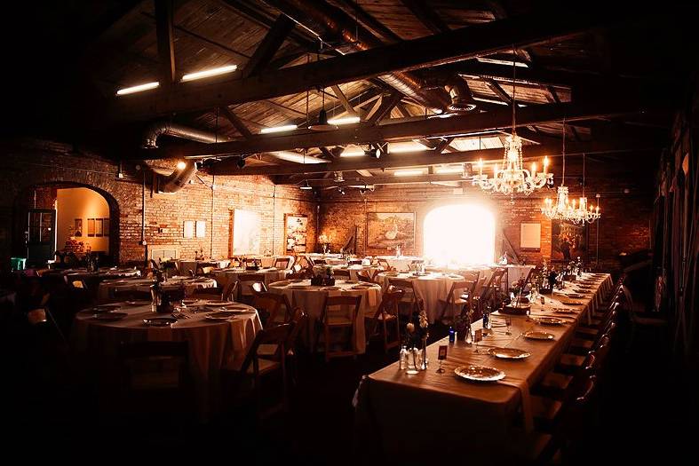 The Historic Train Depot interior