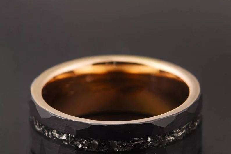Meteorite Men's Ring