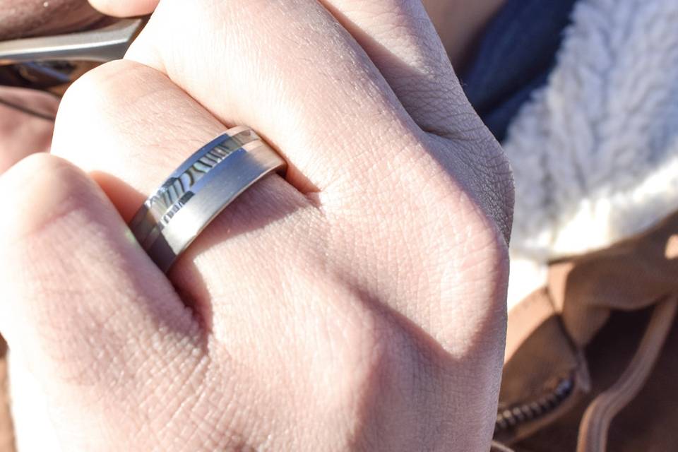 Abalone Shell Ring