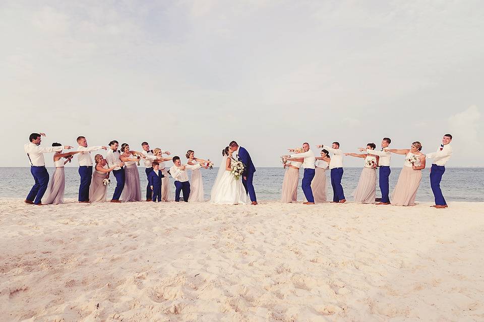 Beach wedding