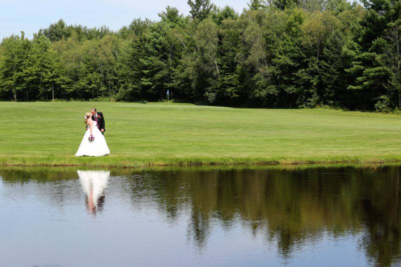 By the Pond.