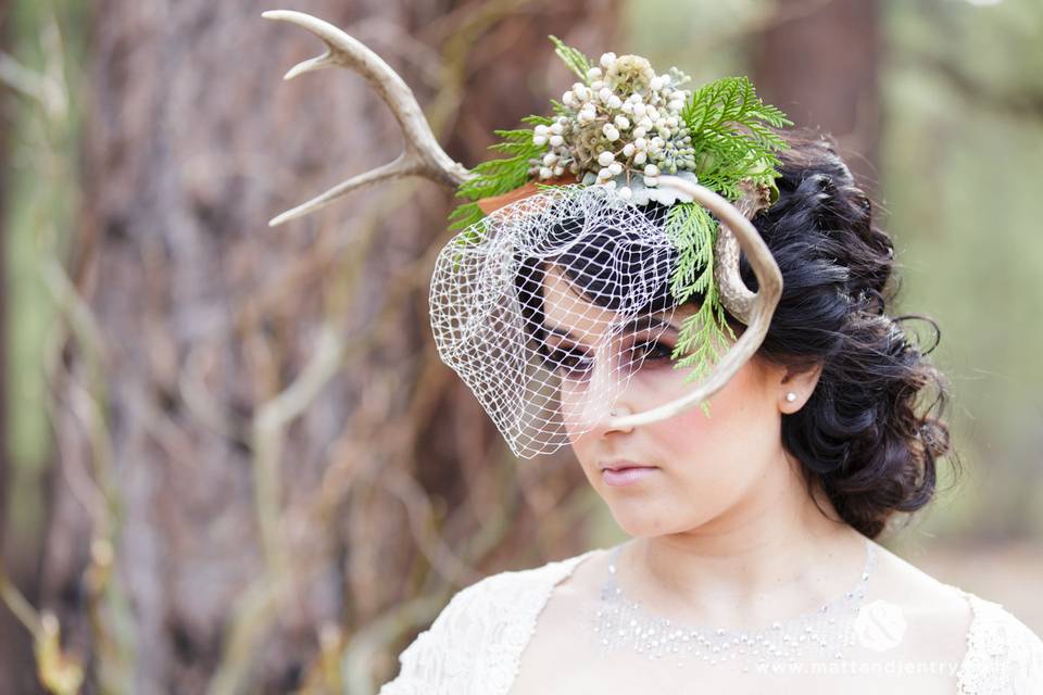 Antler Head Crown
A Floral Affair, Matt & Jentry Photography