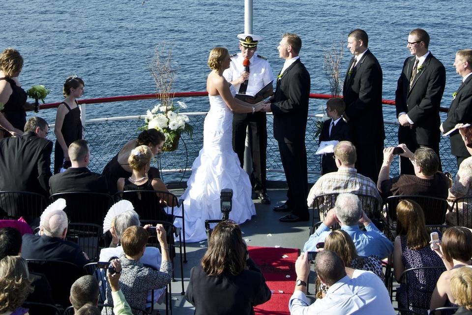 Lake George Boat Weddings