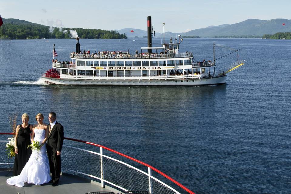 The wedding boat