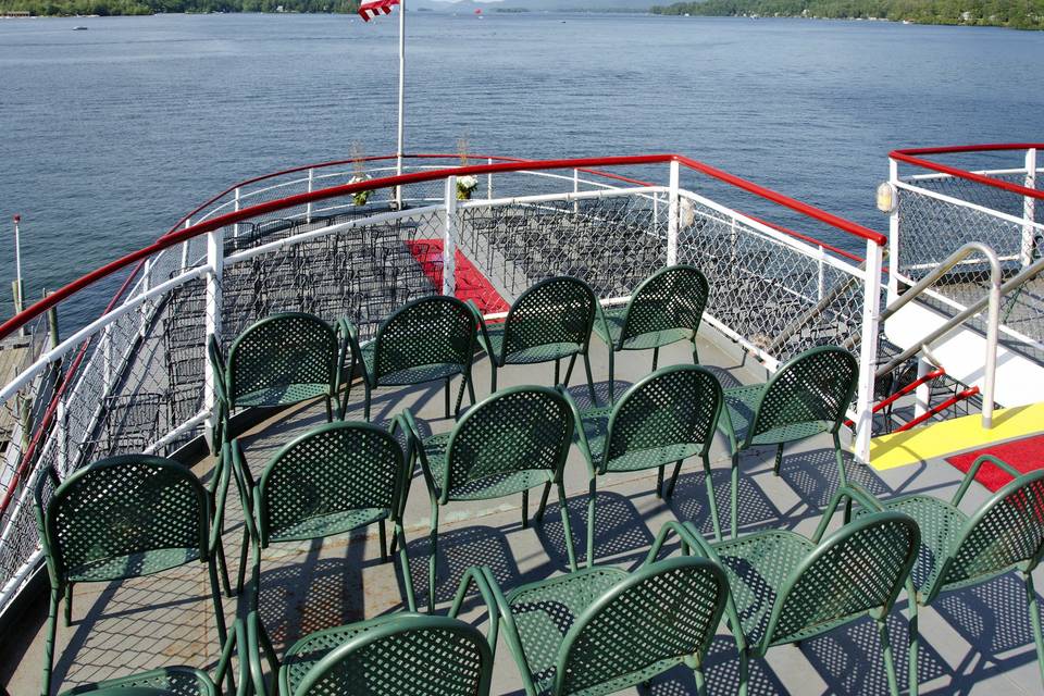 Lake George Boat Weddings