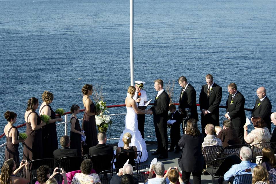 Lake George Boat Weddings