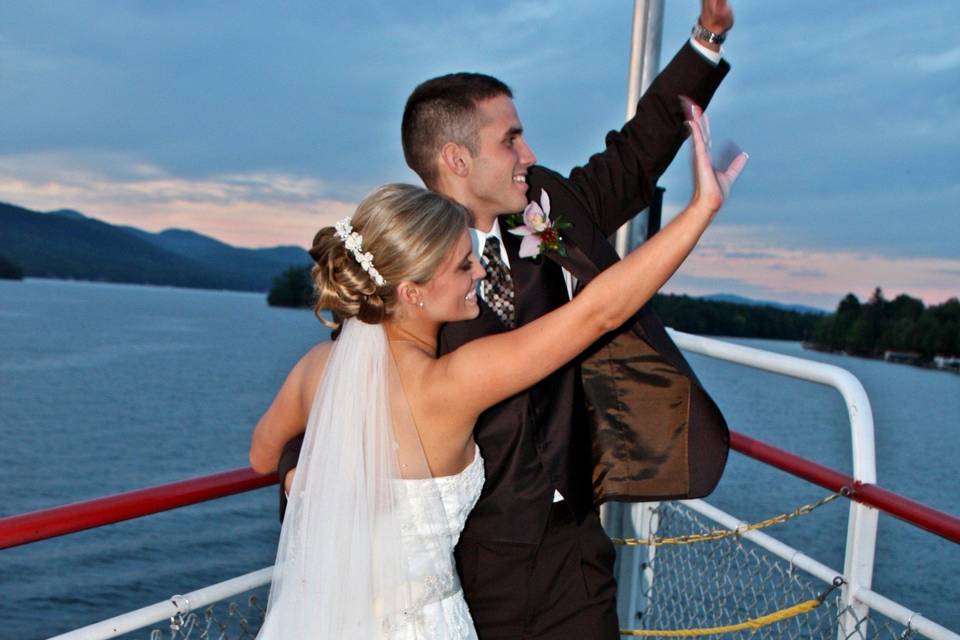 Lake George Boat Weddings